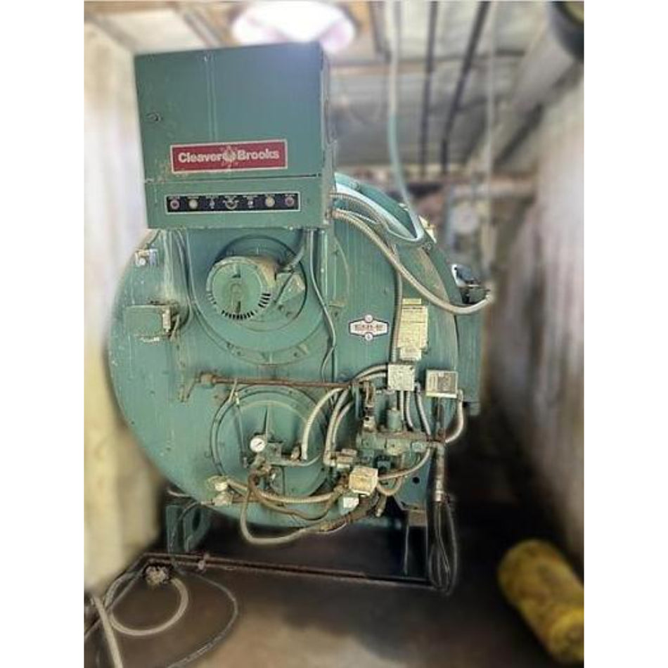 150 HP Cleaver Brooks 150 PSI Steam Boiler Rental 1988 Model CB700-150