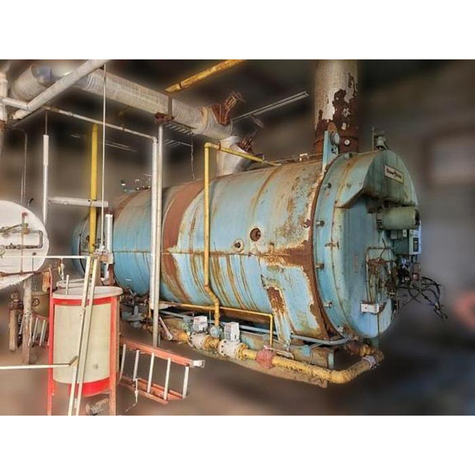 600 HP Cleaver Brooks 150 PSI Steam Boiler 1990 Model CB 400-600