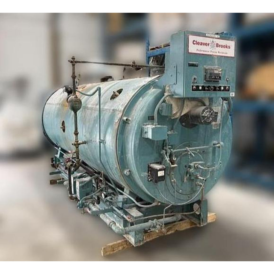 80 HP Cleaver Brooks 150 PSI Steam Boiler 2005 Model CB700-80H