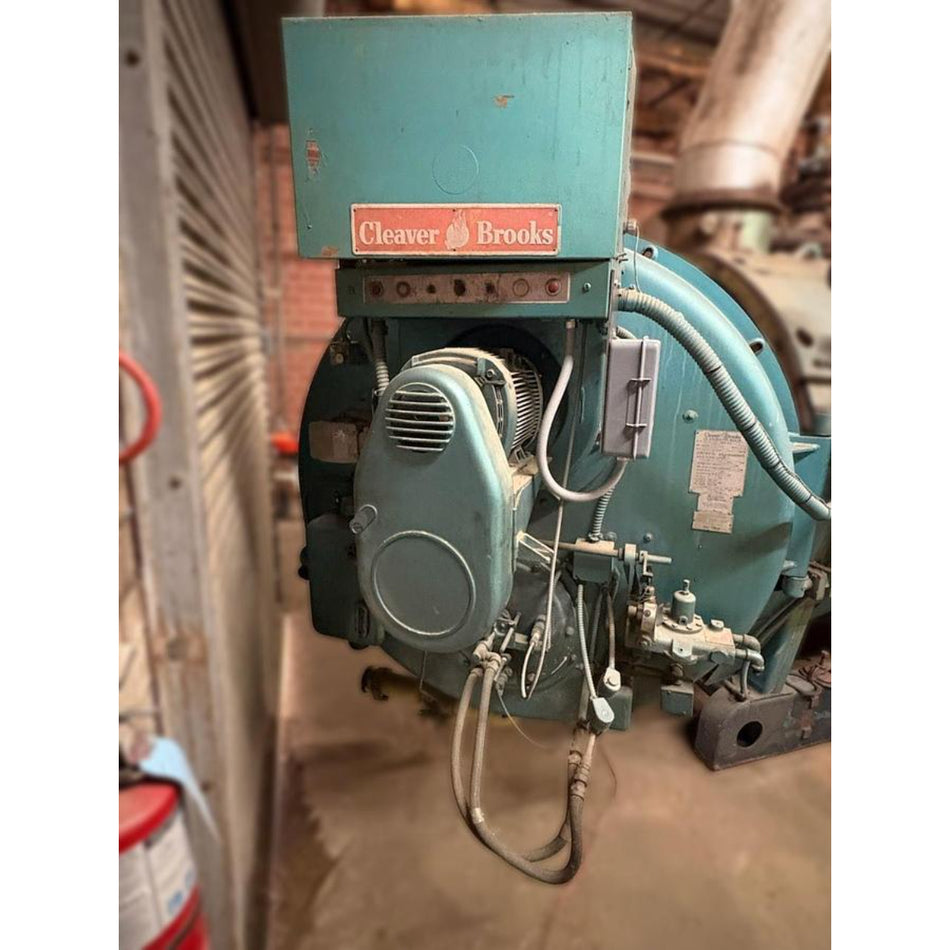 Cleaver Brooks 200 HP 150 PSI Packaged Steam Boiler Natural Gas / Diesel CB-100-200