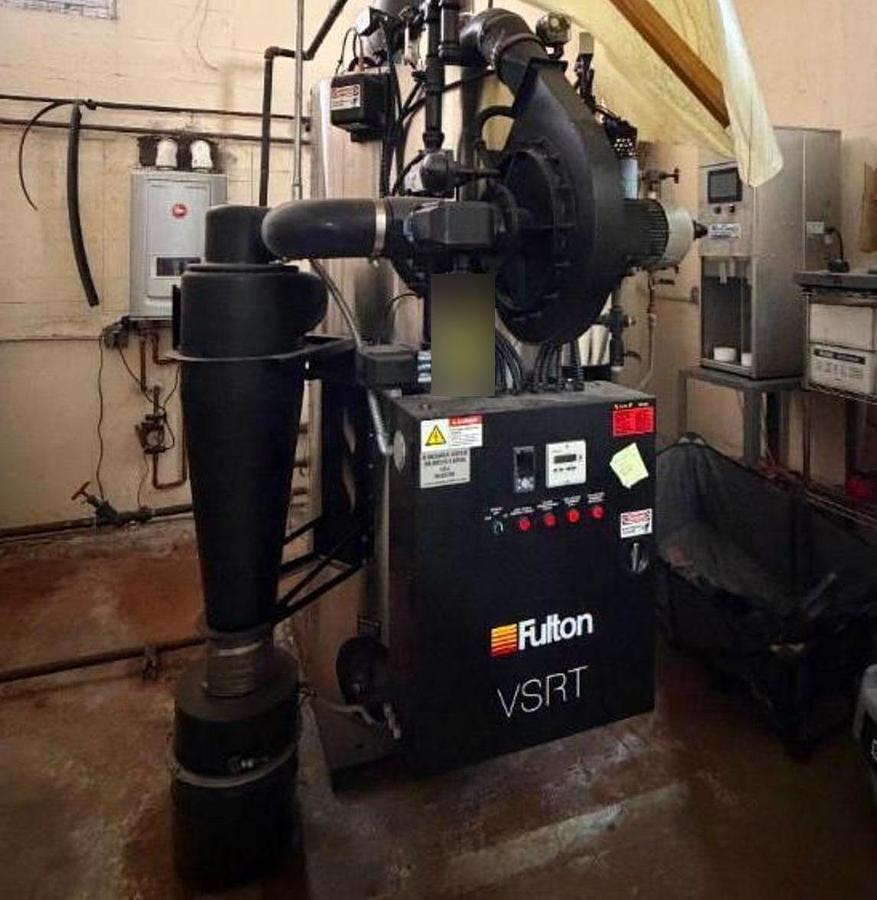 Fulton VSRT30 30HP 150PSI Vertical Spiral Rib Tubeless Steam Boiler - 2019
