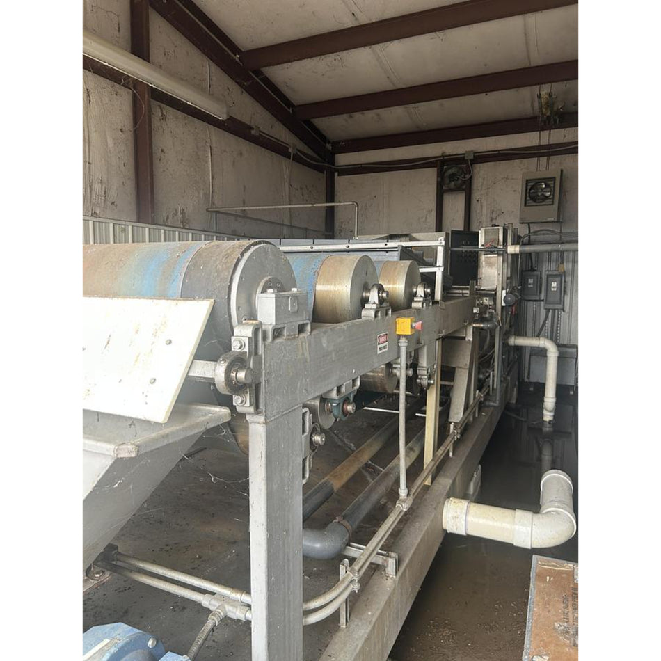 McNeill Water Wastewater Filter Belt Press Model FPP152B Serial 0302006 Sludge Dewatering