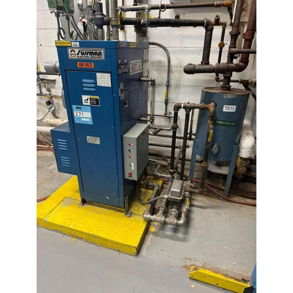 Sussman SSB100 Electric Steam Boiler - 102 kW, 480V 3-Phase, ASME, National Board (Serial# N6-13488)