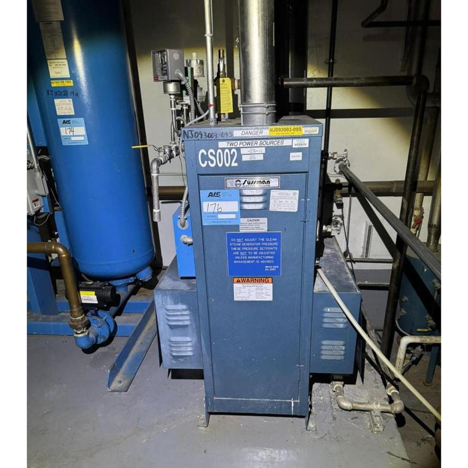Sussman SSB180 Electric Steam Boiler - 180 kW, 240V 3-Phase, ASME, National Board (Serial# N8-17576-T2001)