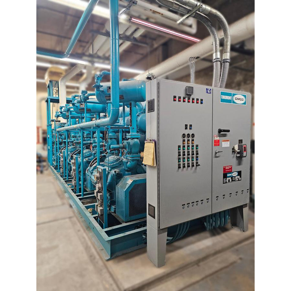Toromont CIMCO Industrial Refrigeration System - 300 Ton Capacity with Heat Exchangers (2010)