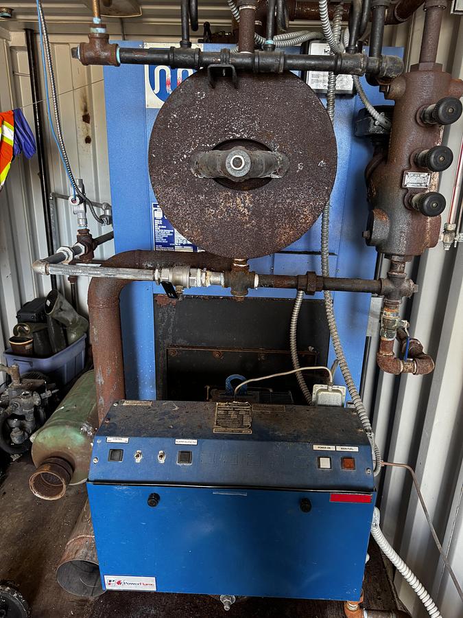 Unilux 28HP 150PSI Flexible Water Tube Steam Boiler 2F 100 HS in 20-Foot Container