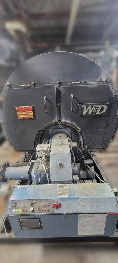 Williams & Davis 150HP Steam Boiler w/ Ancillary Equipment - Model 3100D-150S, 5,175 MBH Input (2017)