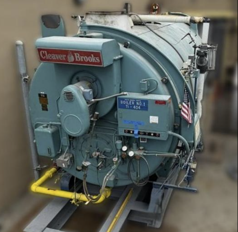 250 HP Cleaver Brooks CB 655-250 Firetube Steam Boiler — photo 5