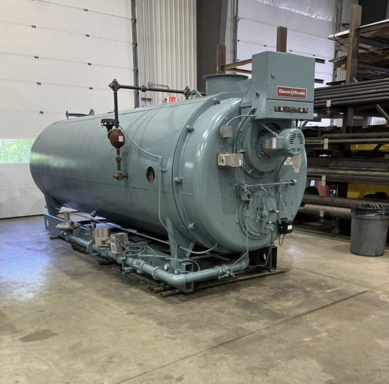 200 HP Cleaver Brooks CB-700-200 Firetube Steam Boiler — photo 6