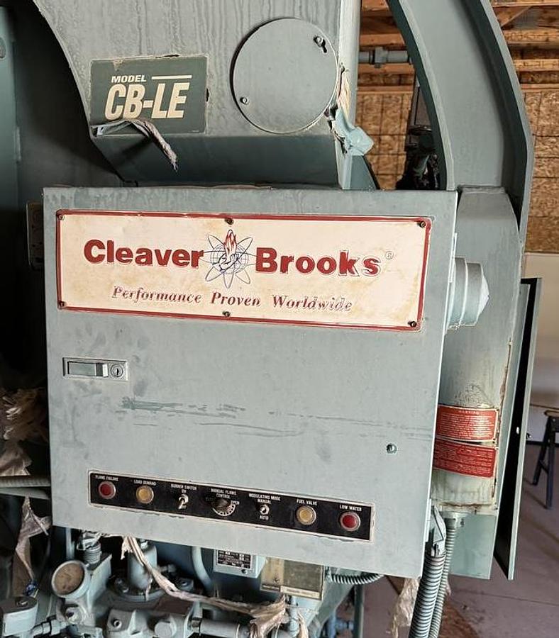 250 HP Cleaver Brooks CB200 Firetube Steam Boiler #BSCB250HP271 — photo 12