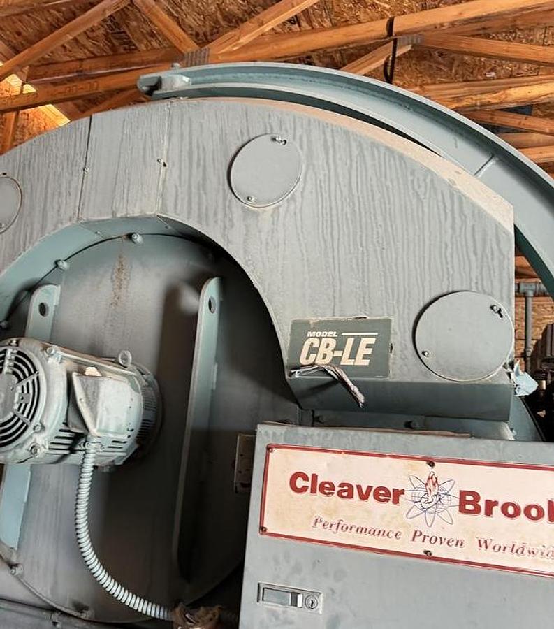 250 HP Cleaver Brooks CB200 Firetube Steam Boiler #BSCB250HP271 — photo 1