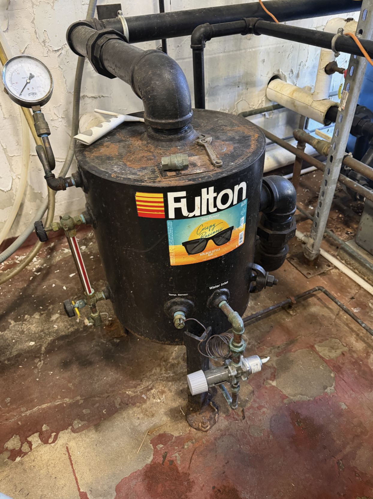 20 HP Fulton Boiler VSRT 20 Firetube Steam Boiler — photo 3