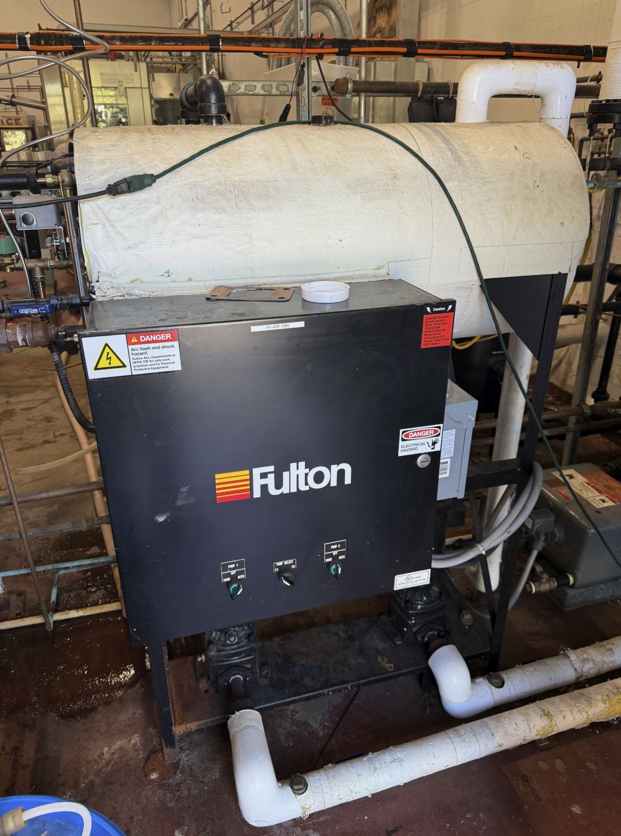 20 HP Fulton Boiler VSRT 20 Firetube Steam Boiler — photo 2